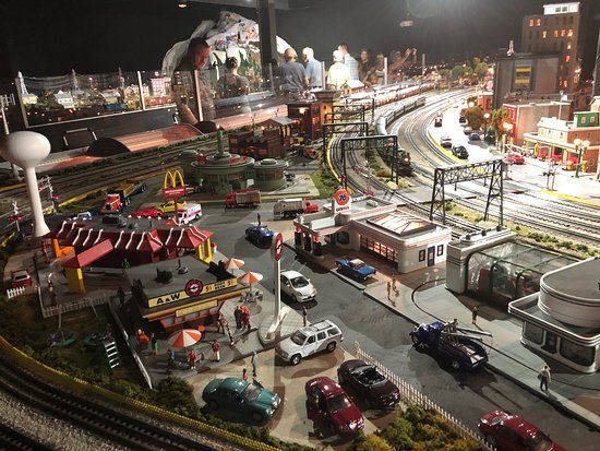 Merchants Square Model Train Exhibit